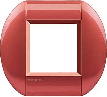 Рамка овальная Legrand BTicino LivingLight 2 мод Малина  картинка